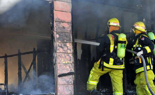 DEVASTATED: This fire laid waste to a family’s memories. DEVASTATED: This fire laid waste to a family’s memories.